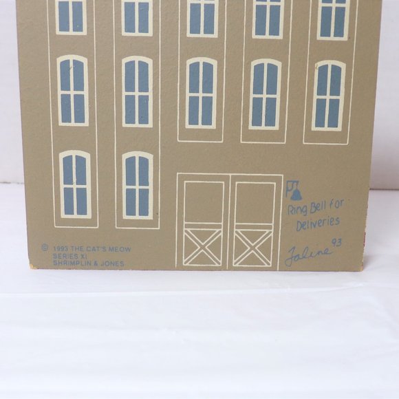 1993 The Cat's Meow Series XI Shrimplin and Jones Library Reading Produce Faline - Picture 3 of 14